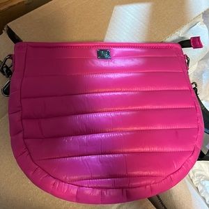 Think Rolyn hot pink bag